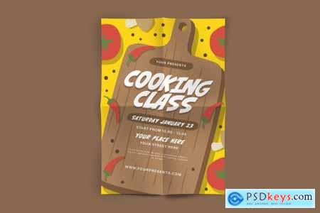 Cooking Class Flyer 4451337