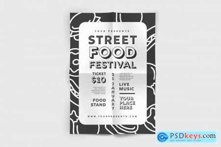Street Food Flyer 4451412