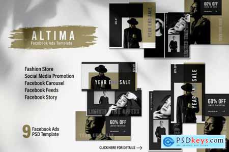 ALTIMA Fashion Store Facebook Ads Web Banner