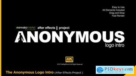 Videohive The Anonymous Logo 23579534