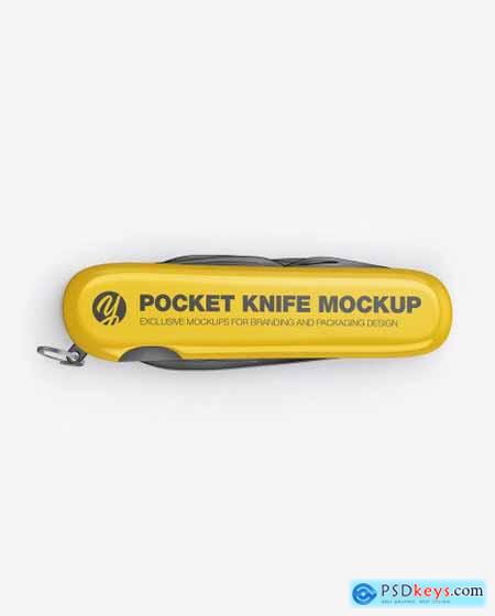 Pocket Knife Mockup 53472