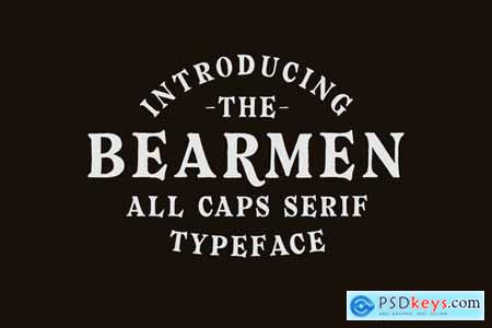 Bearmen Vintage Typeface