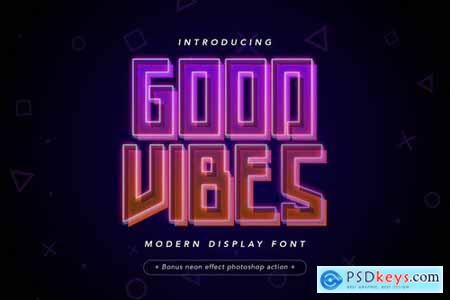 Good Vibes Modern Display Font 4444220