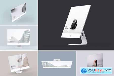 Clay iMac Mockup 1