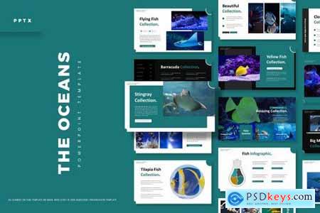 The Ocean - Powerpoint Google Slides and Keynote Templates