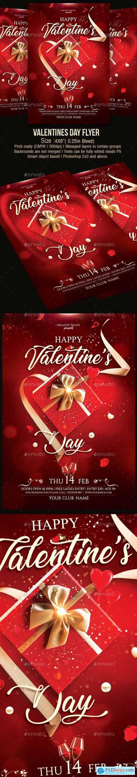 Valentines Day Flyer 23125043