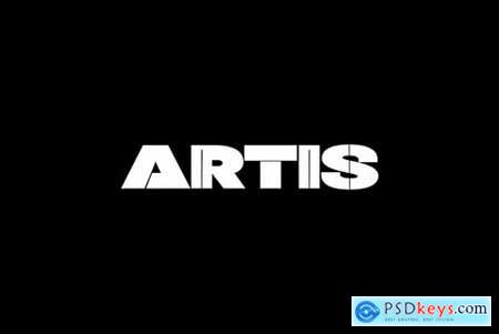 ARTIS - Display Logo Typeface 4458447