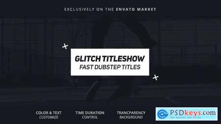Videohive Glitch Titleshow 18705047