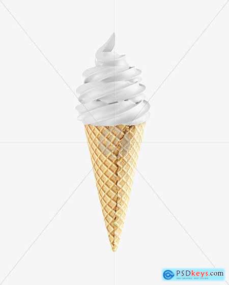 Ice Cream Cone Mockup 53569