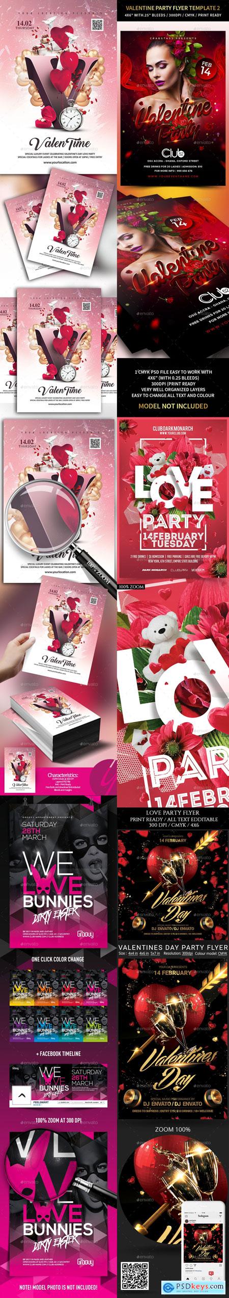 Flyer Valentines Template Vip Part 2 PREVIEW