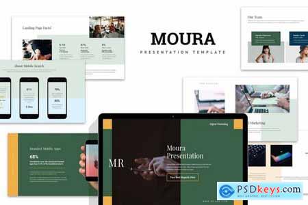 Moura Digital Marketing Pitch Deck Powerpoint