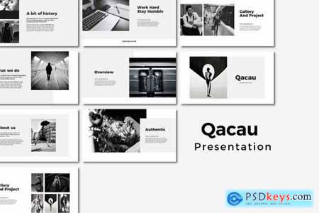 Qacau - Powerpoint Google Slides and Keynote Templates