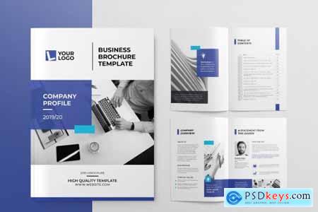 Word Profile Template 16 Pages 4469445