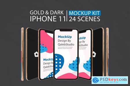 Gold & Dark iPhone 11 Kit 4442857