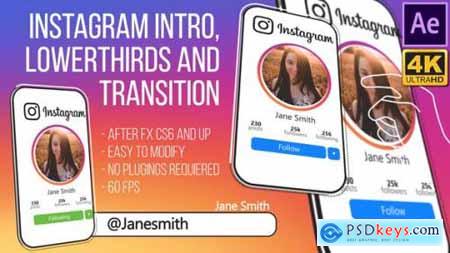 Videohive Instagram Intro and Lowerthird (AfterFX) 24187247