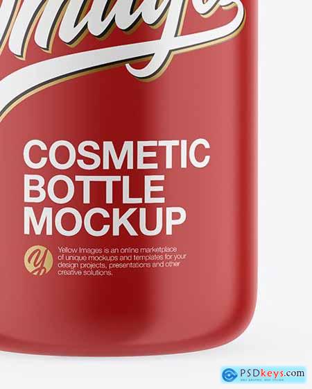 Matte Cosmetic Bottle Mockup 53592