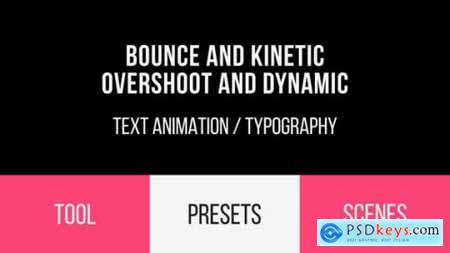 Videohive Bounce & Dynamic Text Animations 19691145