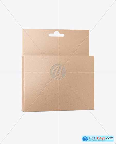 Carton Kraft Box Mockup 53717