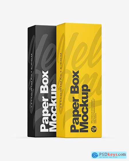 Two Paper Boxes Mockup 53757