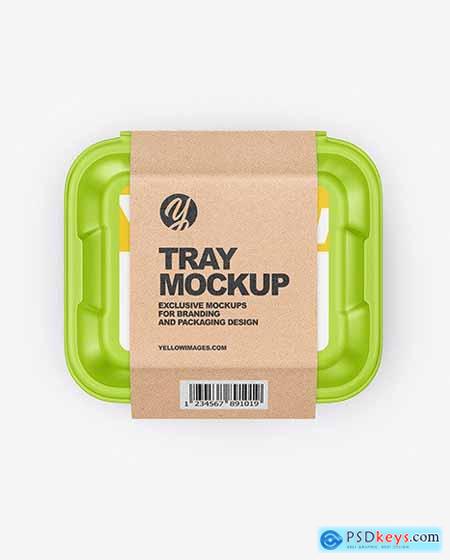 Download Matte Tray With Paper Label Mockup 53742 Free Download Photoshop Vector Stock Image Via Torrent Zippyshare From Psdkeys Com PSD Mockup Templates