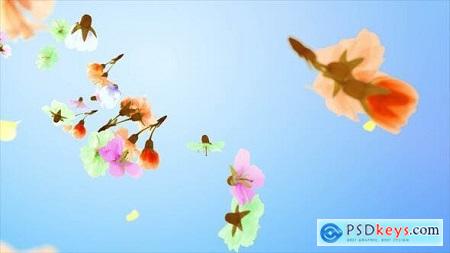 Videohive Flowers and Petals Logo 25477526