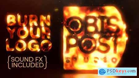 Videohive Burn Your Logo 3050130