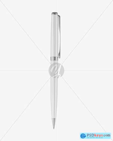 Glossy Pen w- Metallic Finish Mockup 54542