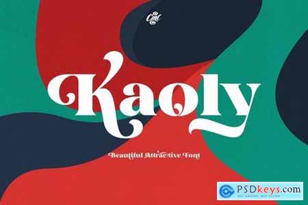 Kaoly - Beautiful Attractive Font 4479354