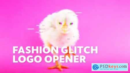 Videohive Dynamic Fashion -- Glitch Logo Opener 23699807