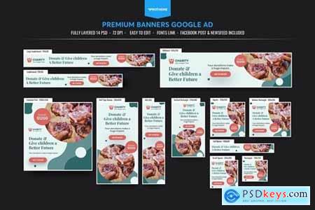 Charity Banners Ads Template