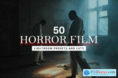 50 Horror Film Lightroom Presets and LUTs 4457132