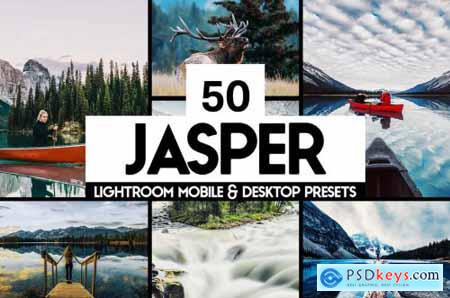 50 Jasper Lightroom Presets and LUTs