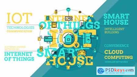 Videohive Internet Of Things And Smart Home Infographics 20315704