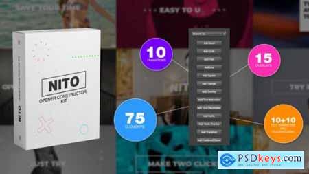 Videohive NITO Opener Element Constructor Pack 23770484