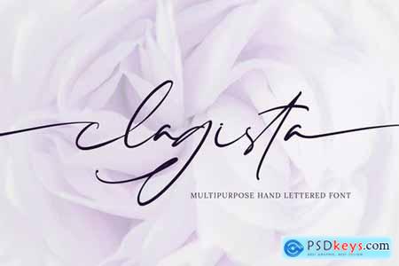 Clagista Signature Handwritten Font