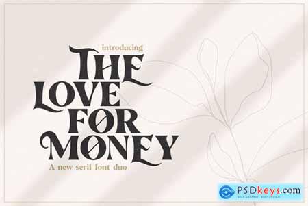 The Love For Money Font Duo 4508151