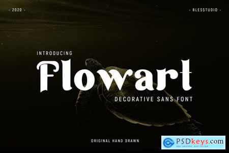 Flowart - Font