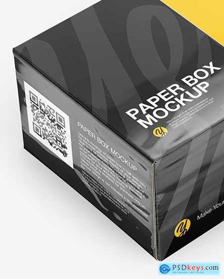 Paper Box Mockup 54679