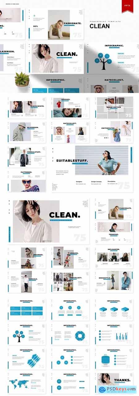 Clean - Powerpoint Template