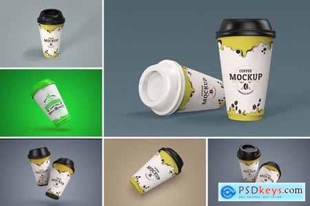 Paper Coffee Cup Mockup 1.0