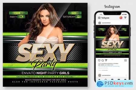 Sexy Party Flyer Template 4515914