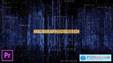 Videohive Holographic City Opener Premiere Pro 24542237