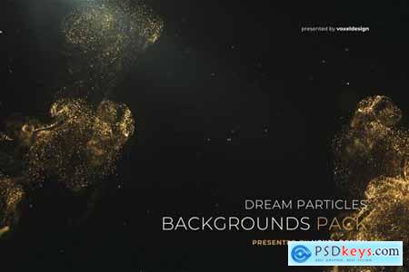 Dream Particles Backgrounds Pack