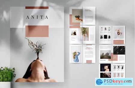 ANITA Fashion Lookbook Brochures Template