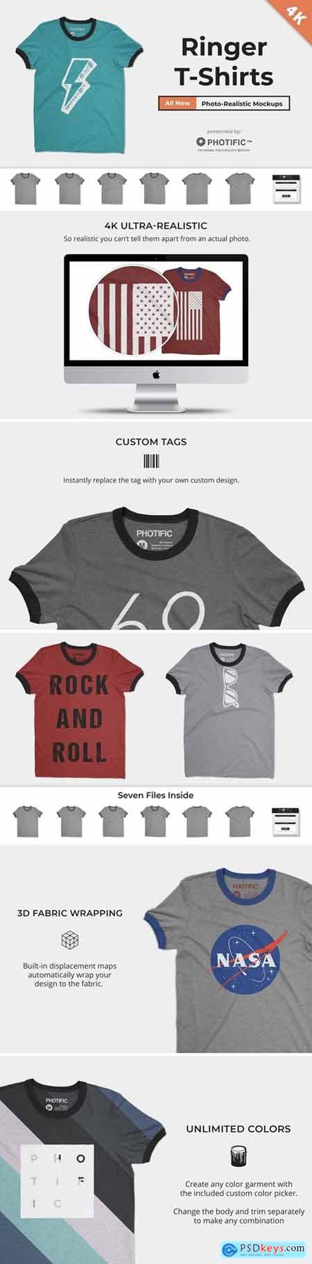 Download Creativemarket Ringer T Shirt Mockups 3100767