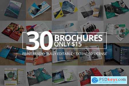 30 Creative Brochures Bundle 4457295
