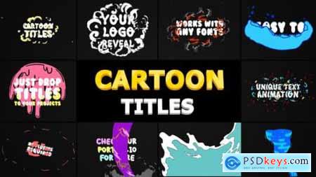 Videohive Cartoon Titles Pack After Effects 24040773