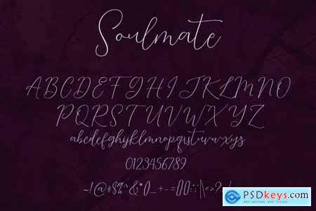 Soulmate Script Font 4453783