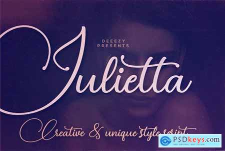 Julietta Script Font 4449898
