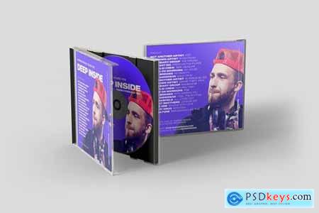 DJ Mix Podcast Album CD Cover Artwork Template